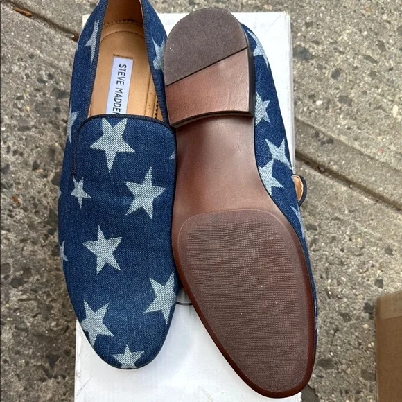 Steve Madden Blue Star Loafers - Picture 3 of 6